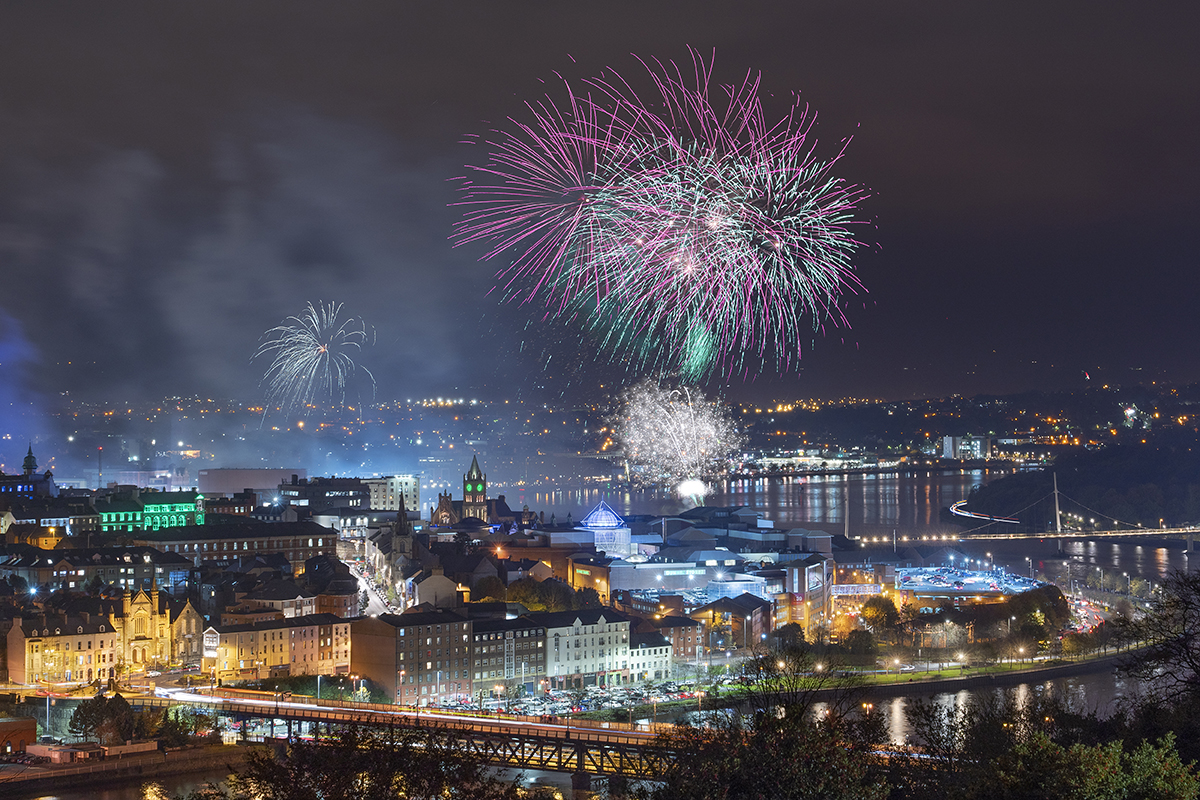 Derry fireworks