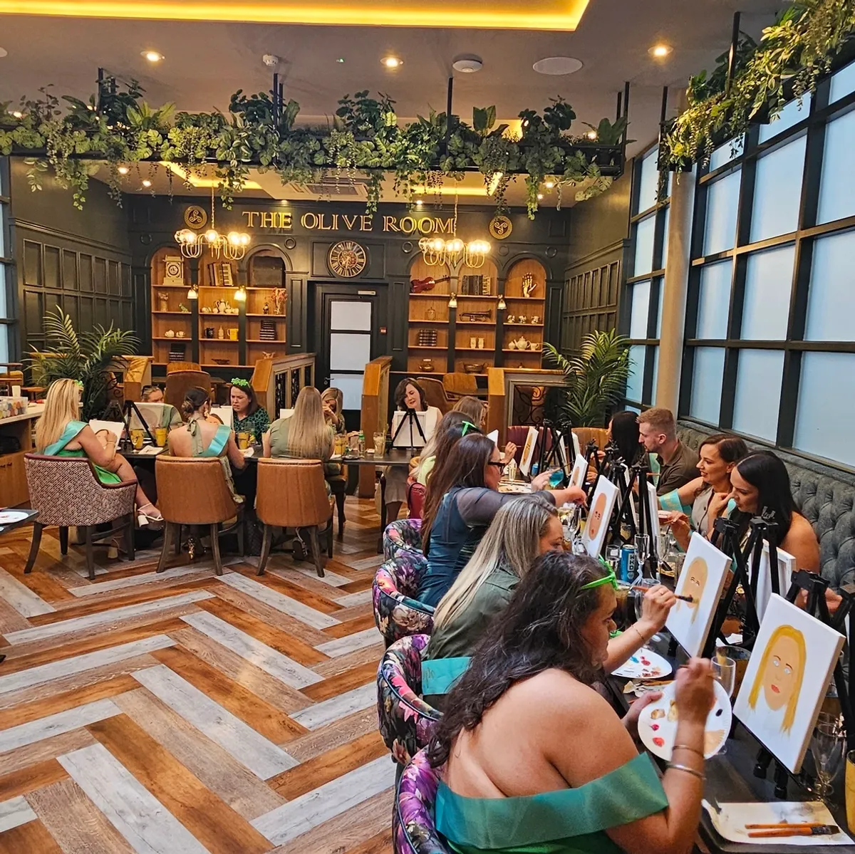 Paint and Sip at The Maiden City Hotel